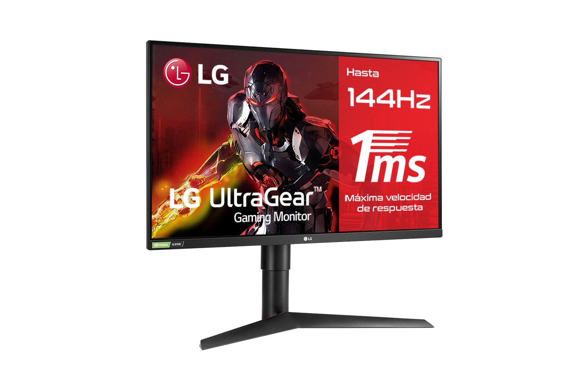 LG Monitor GAMING ULTRAGEAR 27GL850-B de 68,6 cm (27'') 2560 x 1440 (QHD)  con panel NanoIPS (AH-IPS) 16:9, G