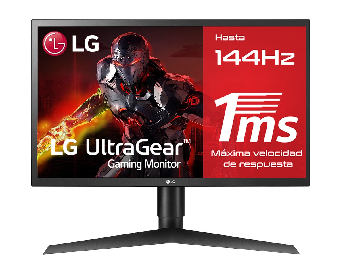 LG  Monitor GAMING ULTRAGEAR 24GL650-B de 59,8 cm (23,6'') 1920 x 1080 (FHD) con panel TN 16:9, F, 24GL650-B