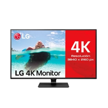 LG 43UN700-B - Monitor UHD profesional (Panel IPS: 3840x2160, 400nit, 1000:1, NTSC >72%); diag.108cm; entr: HDMIx4, DPx1, USB-Cx1, USB-Ax2; 2PBP/4PBP, G1
