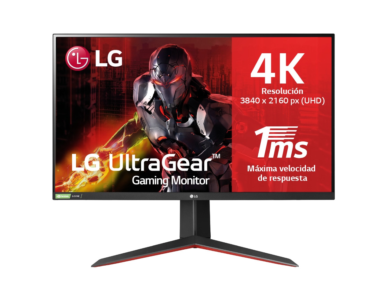 LG 27GN950-B - Monitor Gaming LG UltraGear (Panel NanoIPS: 3840x2160, 400nit, 1000:1, DCI-P3>98%, 1ms); diag. 68,47cm; entr.: HDMIx2, DPx1, USB-Ax3; AMD Freesync G-Sync Compatible, G, 27GN950-B, thumbnail 1