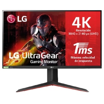 LG 27GN950-B - Monitor Gaming LG UltraGear (Panel NanoIPS: 3840x2160, 400nit, 1000:1, DCI-P3>98%, 1ms); diag. 68,47cm; entr.: HDMIx2, DPx1, USB-Ax3; AMD Freesync G-Sync Compatible, G1