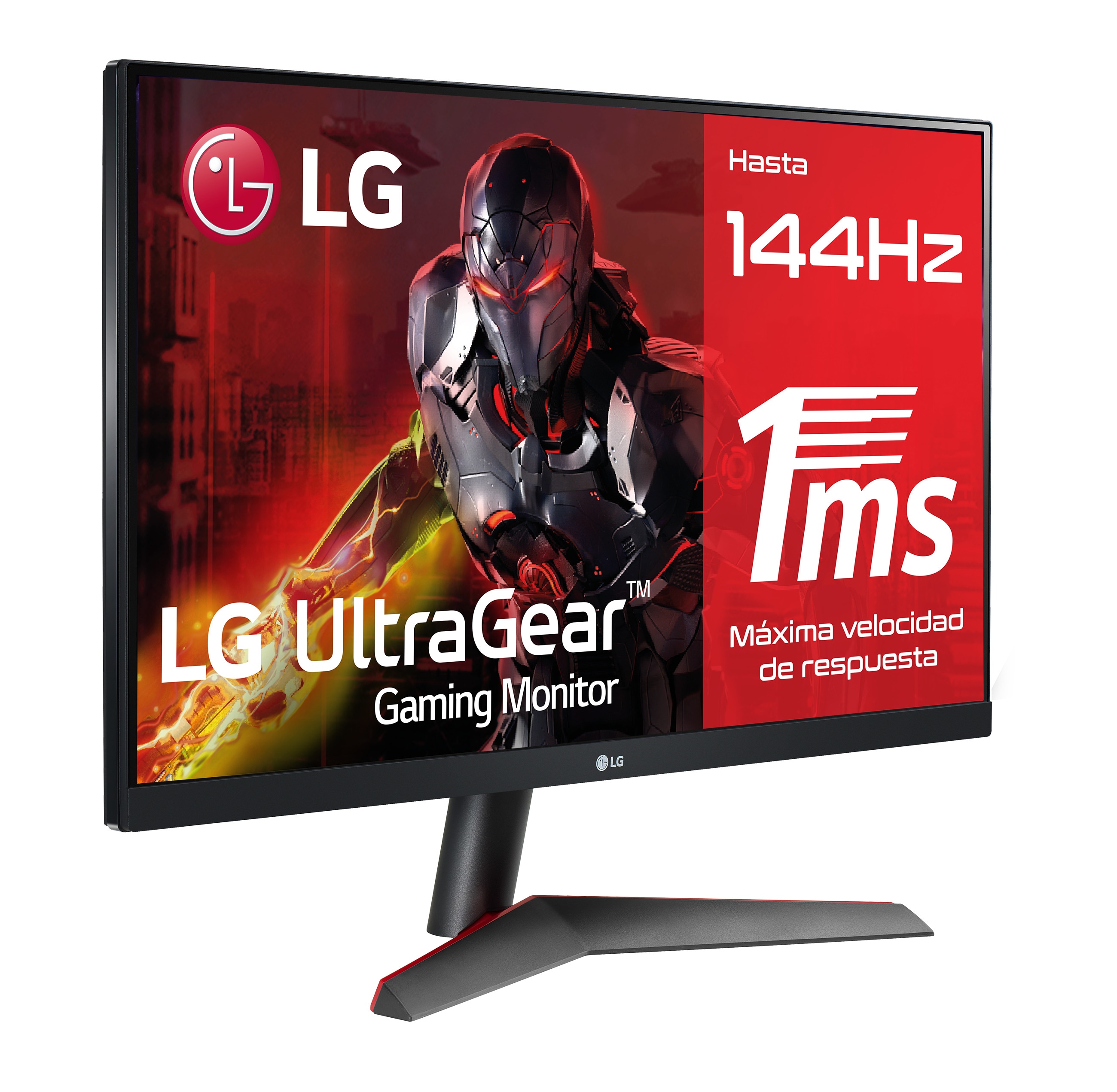  LG 24GN600-B UltraGear Gaming Monitor 24 Full HD (1920 x 1080)  IPS Display, 1ms (GtG) Response Time, 144Hz Refresh Rate, AMD FreeSync  Premium, HDR10, 3-Side Virtually Borderless Display,Black : Electronics