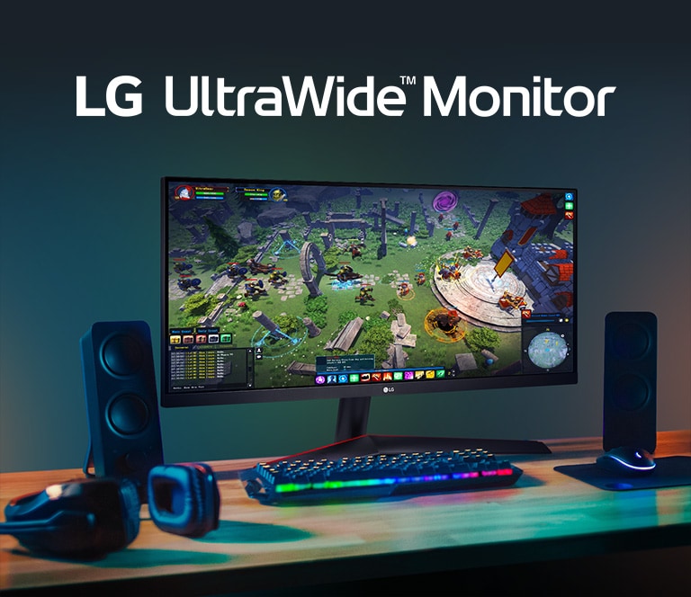 LG Monitor Gaming de 29 pulgadas UltraWide™, con pantalla 21:9, Full HD  2560 x 1080, G