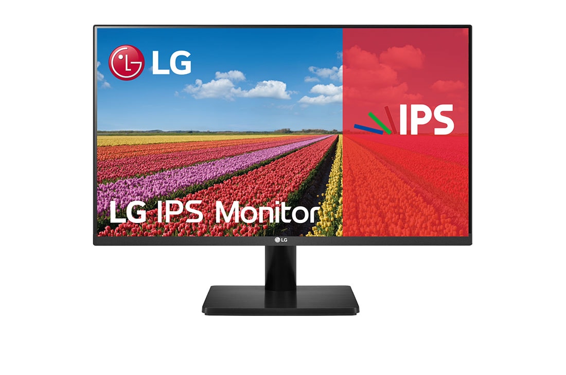 LG 24MP500-B - Monitor LG IPS (1920x1080p, 250 cd/m², 1000:1, NTSC 72%); diag. 60,4cm; entradas: HDMI x2, salida para auriculares; diseño virtualmente sin bordes., 24MP500-B, 24MP500-B