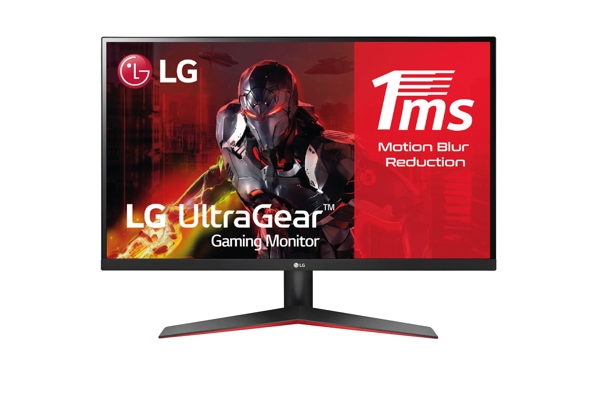 LG 27MP60G-B - Monitor Gaming LG UltraGear™ (1920x1080p, 250cd/m², 1000:1, 1ms MBR, NTSC 72%); diag. 60,4cm; entradas: D-Sub x1, HDMI x1, DP x1; FreeSync™, 27MP60G-B, 27MP60G-B