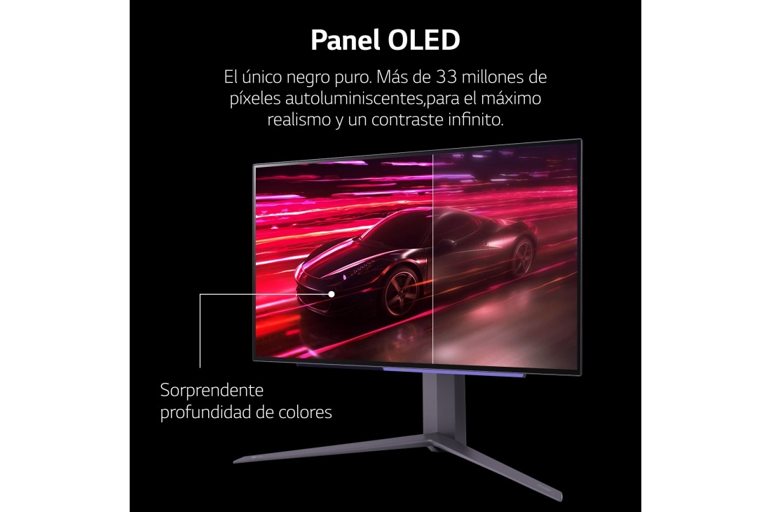  LG Monitor para juegos Ultragear™ OLED QHD de 27 con