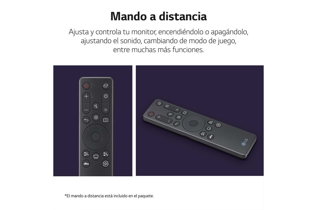 MANDO DISTANCIA PARA TV LG RC-001-LG