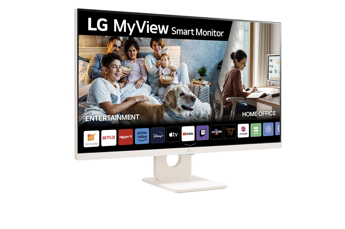LG MyView Smart TV webOS23, diag. 68,6 cm, IPS, Full HD, NTSC 72%, HDR10, HDMI 2.1, 27SR50F-W, 27SR50F-W