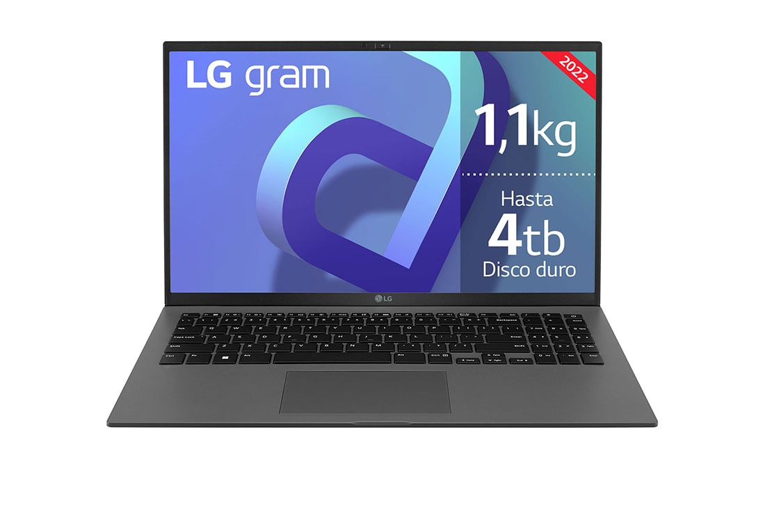 LG gram 15Z90Q - Portátil ultraligero de 39,6cm (15,6'') FHD 16:9 IPS (1,1kg, autonomía 17,5h. Intel EvoTM i5 12ª gen., Iris Xe,  8GB RAM, 512GB SSD NVMe, Windows 11 Home) Plata - Teclado Español, 15Z90Q-G.AA56B, 15Z90Q-G.AA56B, thumbnail 8