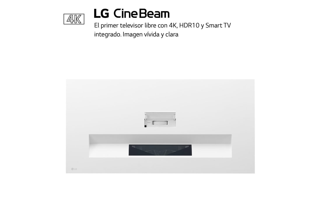 El nuevo proyector 4K de LG es una pequeña torre capaz de mostrar