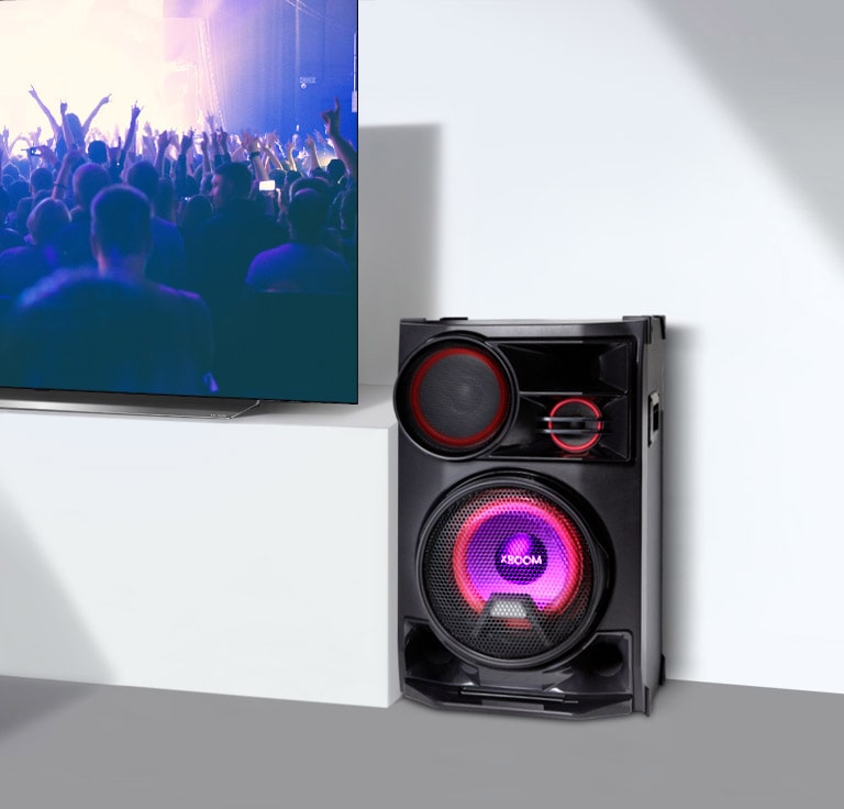 LG XBOOM 3500 W Hi-Fi Entertainment System with Bluetooth Connectivity
