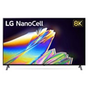 LG 65NANO956NA - Smart TV 8K UHD NanoCell 164 cm (65'') con Inteligencia Artificial, Procesador Inteligente α9 Gen3, Deep Learning, 100% HDR, Dolby Vision/ATMOS, 4xHDMI 2.1, 3xUSB 2.0, Bluetooth 5.0, WiFi [Clase de eficiencia energética G], vista frontal con imagen de relleno, 65NANO956NA, thumbnail 1