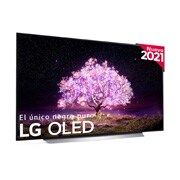 LG 4K OLED, SmartTV webOS 6.0, Procesador Inteligente 4K α9 Gen4 con AI, HDR Dolby Vision, DOLBY ATMOS [Clase de eficiencia energética G], +15 degree side view, OLED77C15LA, thumbnail 4