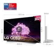 LG 4K OLED, SmartTV webOS 6.0, Procesador Inteligente 4K α9 Gen4 con AI, HDR Dolby Vision, DOLBY ATMOS [Clase de eficiencia energética G], OLED48C16LA, thumbnail 2