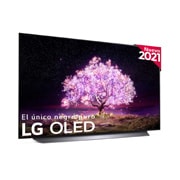 LG 4K OLED, SmartTV webOS 6.0, Procesador Inteligente 4K α9 Gen4 con AI, HDR Dolby Vision, DOLBY ATMOS [Clase de eficiencia energética G], +15 degree side view, OLED55C16LA, thumbnail 4