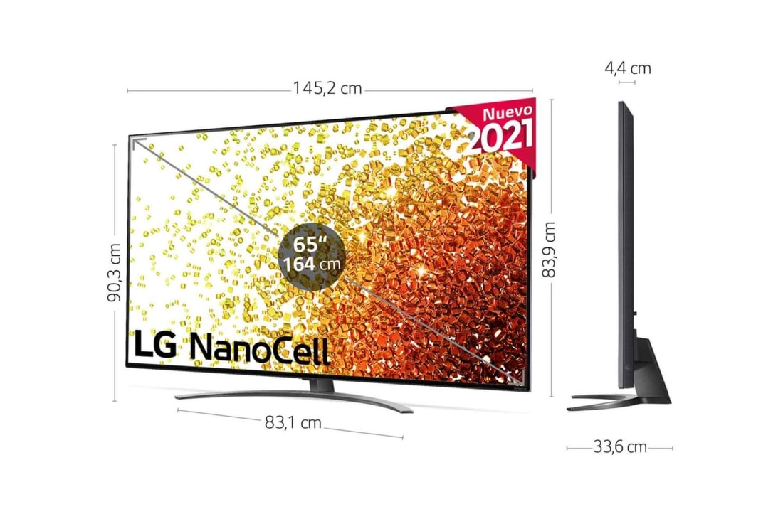 LG 4K NanoCell, SmartTV webOS 6.0, Procesador Inteligente 4K α7
