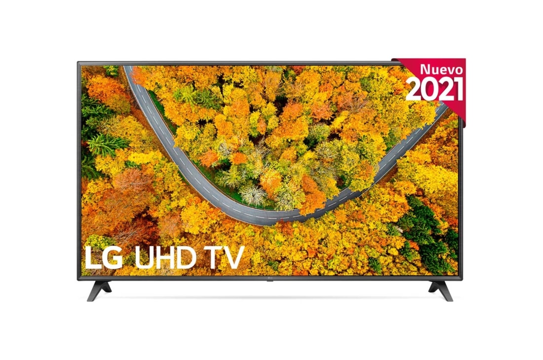 LG TV LG 4K UHD, SmartTV webOS 6.0, Procesador de Imagen 4K Quad Core, Gaming TV, Compatible HDR10 Pro y HLG [Clasificación energética G], 75UP75006LC