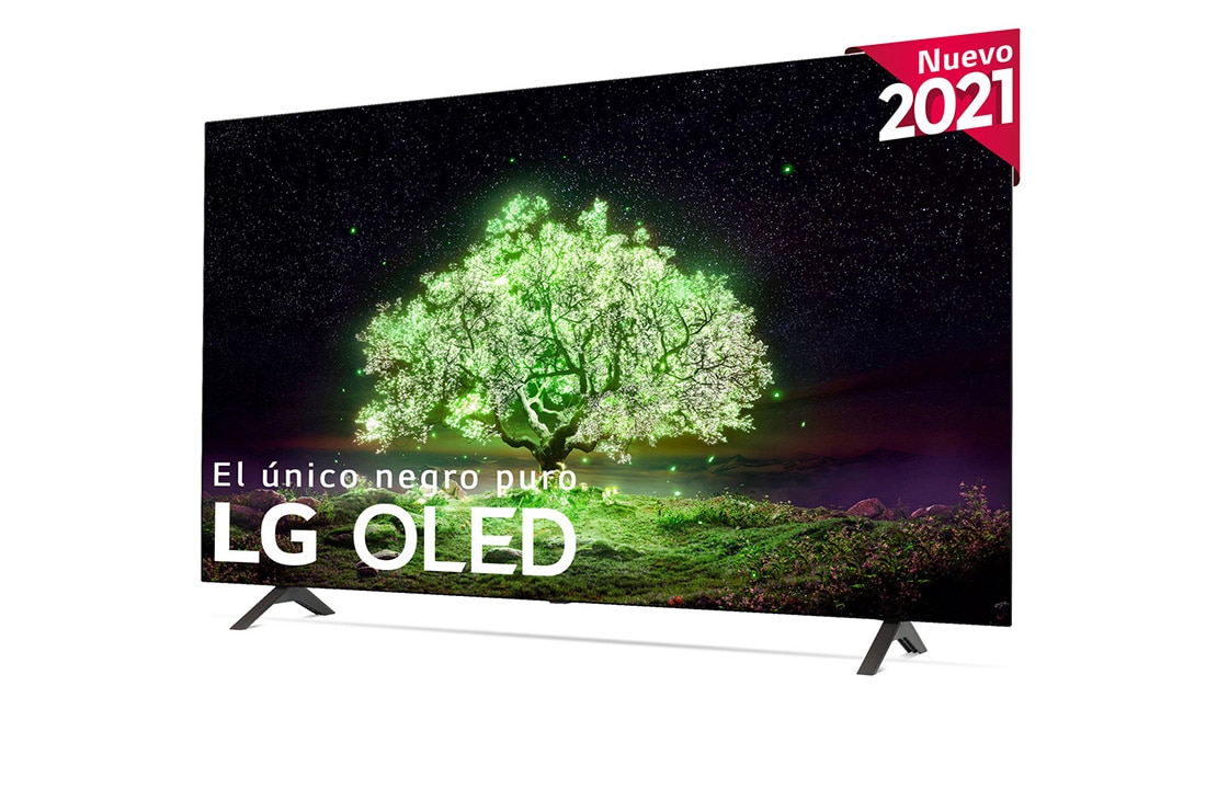 LG 4K OLED, SmartTV webOS 6.0, Procesador Inteligente 4K α9 Gen4 con AI,  HDR Dolby Vision, DOLBY ATMOS [Clase de eficiencia energética G]