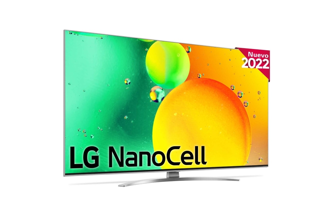 LG Televisor LG 4K Nanocell, Procesador de Gran Potencia 4K a5 Gen 5, compatible con formatos HDR 10, HLG y HGiG, Smart TV webOS22, Imagen del televisor 43NANO786QA, 43NANO786QA