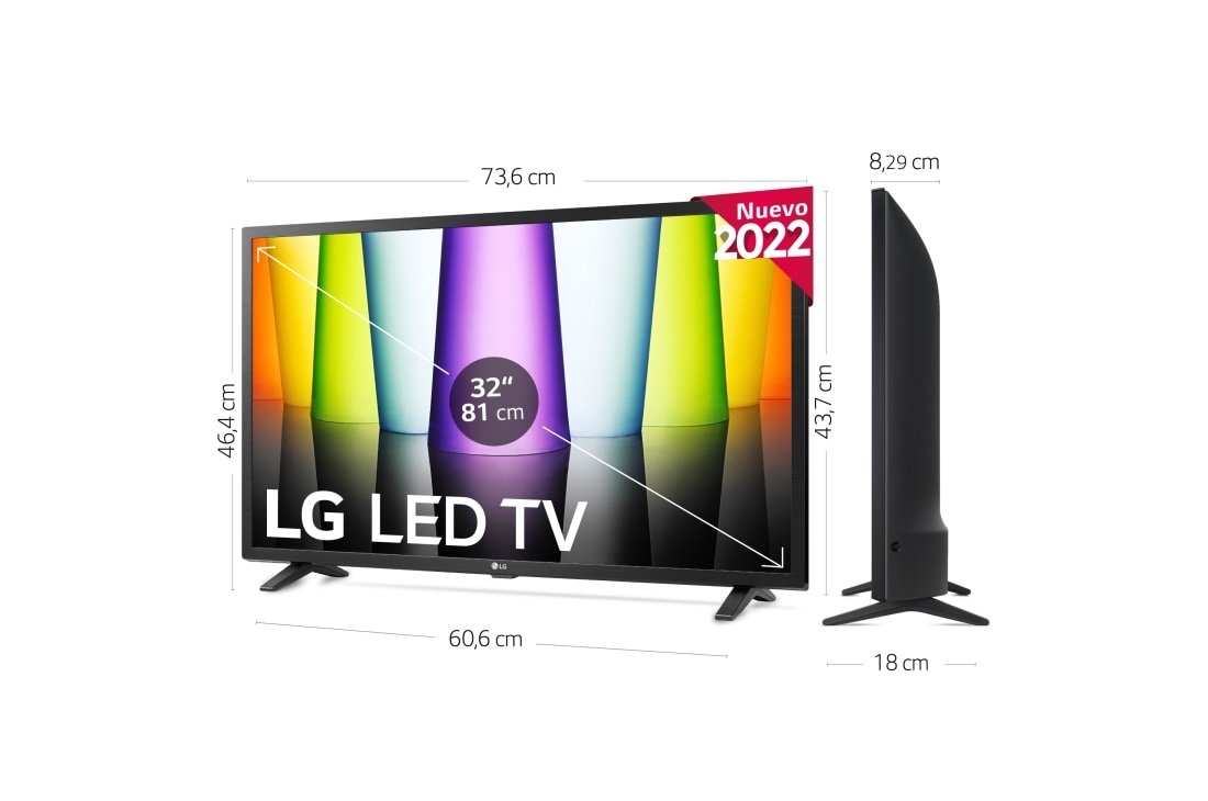 Televisor 32 LED de 81cm Android TV