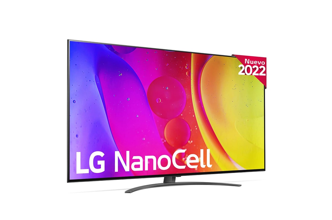 LG Televisor LG 4K Nanocell, Procesador de Gran Potencia 4K a5 Gen 5, compatible con formatos HDR 10, HLG y HGiG, Smart TV webOS22, Televisor 65NANO816QA, 65NANO816QA