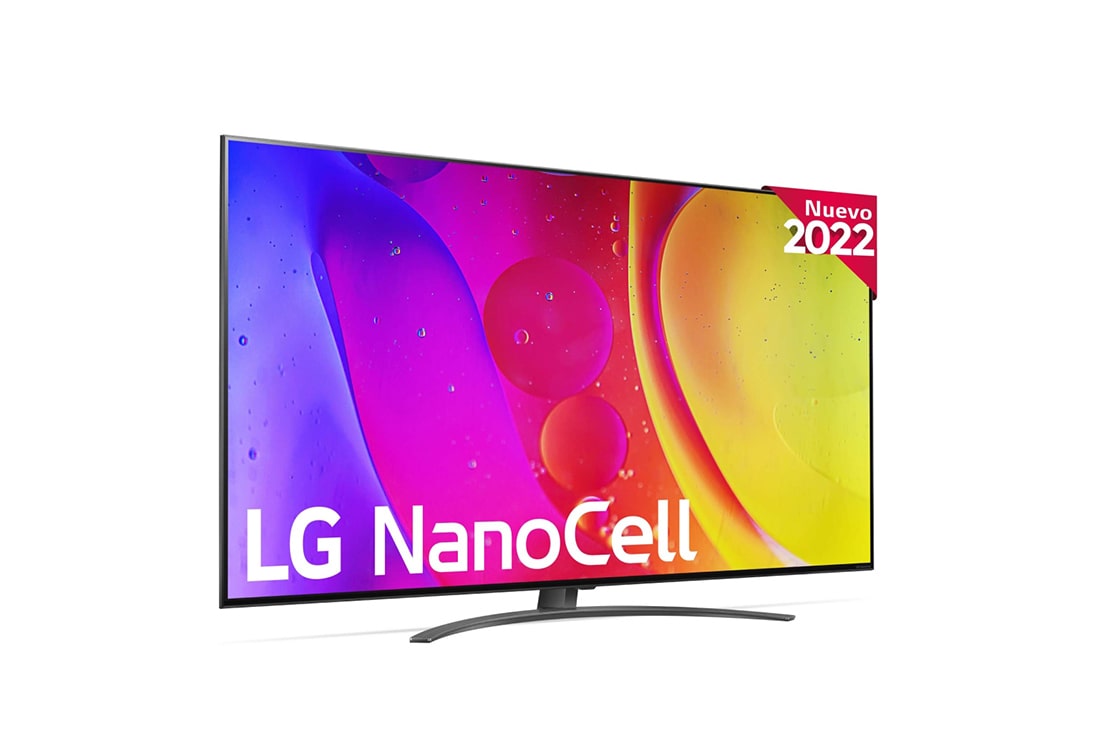 LG Televisor LG 4K Nanocell, Procesador de Gran Potencia 4K a5 Gen 5, compatible con formatos HDR 10, HLG y HGiG, Smart TV webOS22, Televisor 50NANO816QA, 50NANO816QA