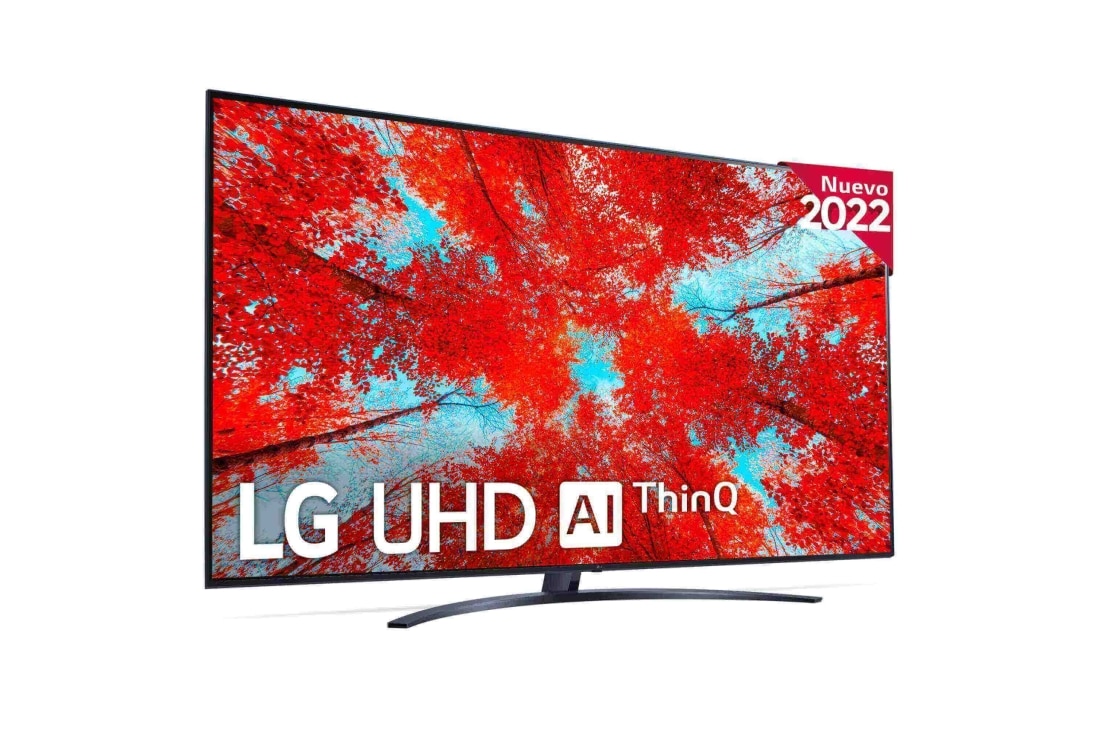 LG Televisor LG 4K UHD, Procesador Inteligente de Gran Potencia 4K a7 Gen 5 con IA, compatible con formatos HDR 10, HLG y HGiG, Smart TV webOS22., Imagen del televisor 86UQ91006LA, 86UQ91006LA