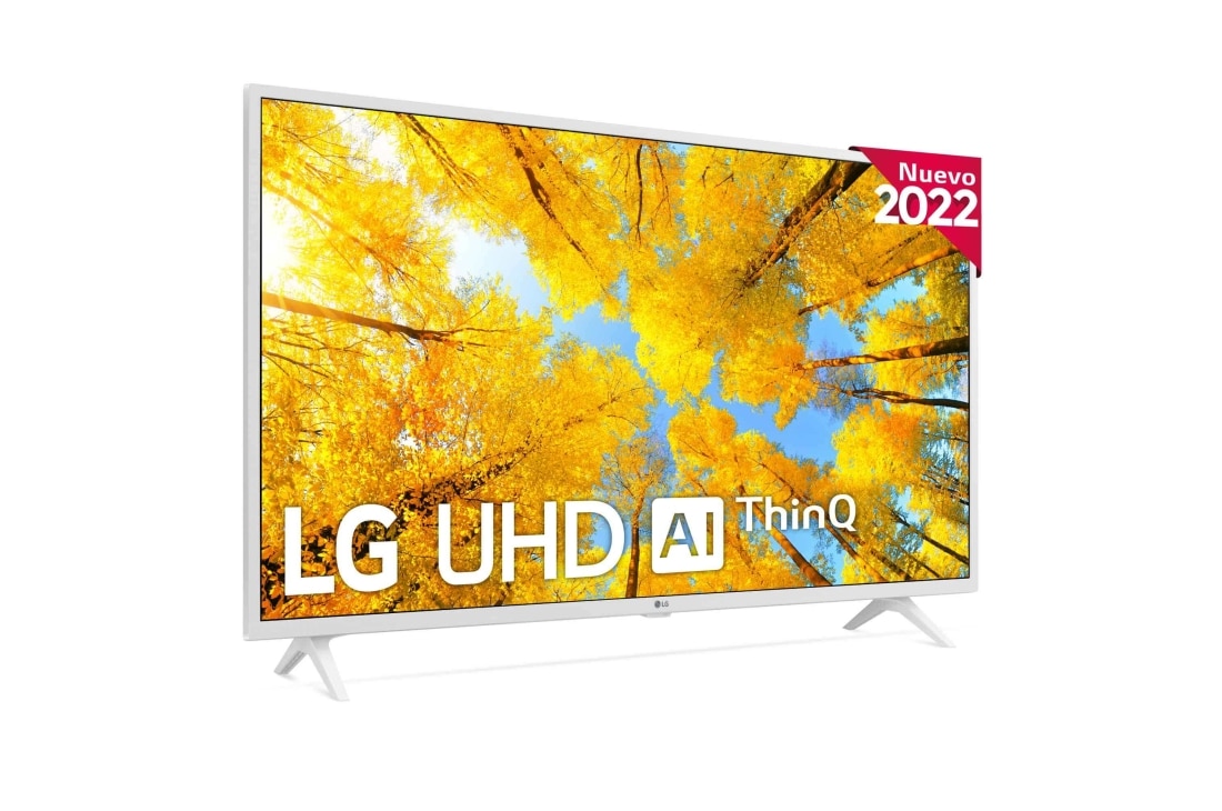 LG Televisor LG 4K UHD, Procesador de Gran Potencia 4K a5 Gen 5, compatible con formatos HDR 10, HLG y HGiG, Smart TV webOS22., Imagen del televisor 43UQ76906LE, 43UQ76906LE