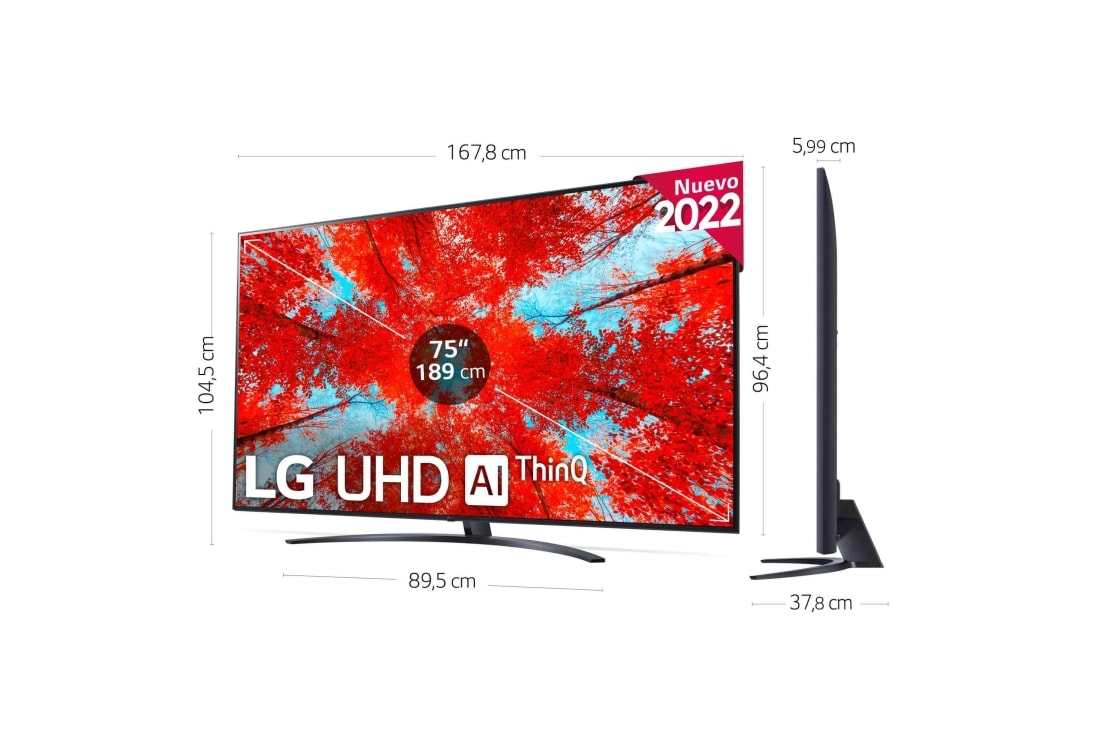 Mando a Distancia Original Magic Control UHD 4K Smart TV LG // 55SM8200PLA