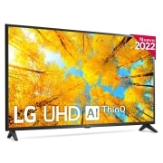 LG Televisor LG 4K UHD, Procesador de Gran Potencia 4K a5 Gen 5, compatible con formatos HDR 10, HLG y HGiG, Smart TV webOS22., Imagen del televisor 65UQ75006LF, 65UQ75006LF, thumbnail 1
