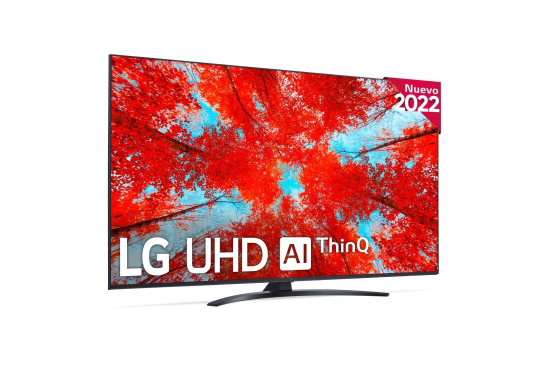LG Televisor LG 4K UHD, Procesador de Gran Potencia 4K a5 Gen 5, compatible con formatos HDR 10, HLG y HGiG, Smart TV webOS22., Imagen del televisor 55UQ91006LA, 55UQ91006LA