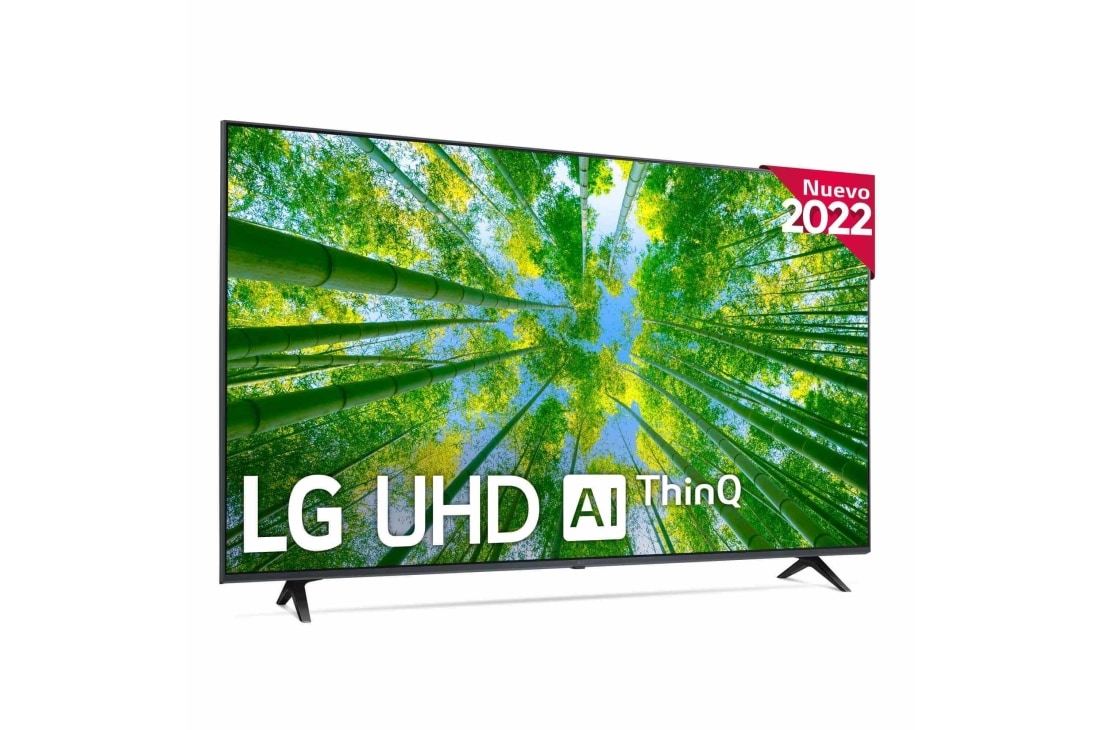 LG Televisor LG 4K UHD, Procesador de Gran Potencia 4K a5 Gen 5, compatible con formatos HDR 10, HLG y HGiG, Smart TV webOS22., LG 55UQ80006LK, 55UQ80006LB