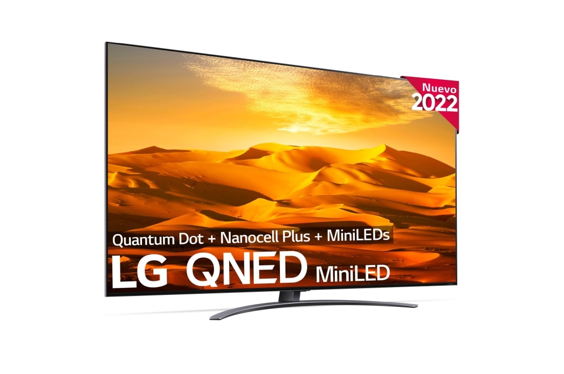 TV LG 4K QNED Mini LED, Procesador Inteligente de Máxima Potencia 4K α7 Gen  5 con IA, compatible con el 100% de formatos HDR, HDR Dolby Vision y Dolby  Atmos, Smart TV