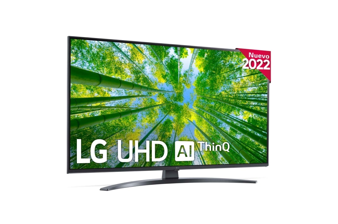 LG Televisor LG 4K UHD, Procesador de Gran Potencia 4K α5 Gen 5, compatible con formatos HDR 10, HLG y HGiG, Smart TV webOS22., Imagen del televisor 43UQ81006LB, 43UQ81006LB