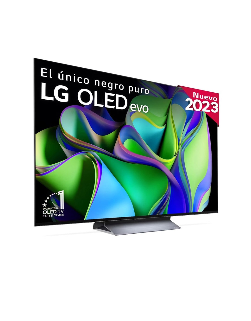 TV LG OLED evo 4K de 55'' C3, Procesador Máxima Potencia, Dolby
