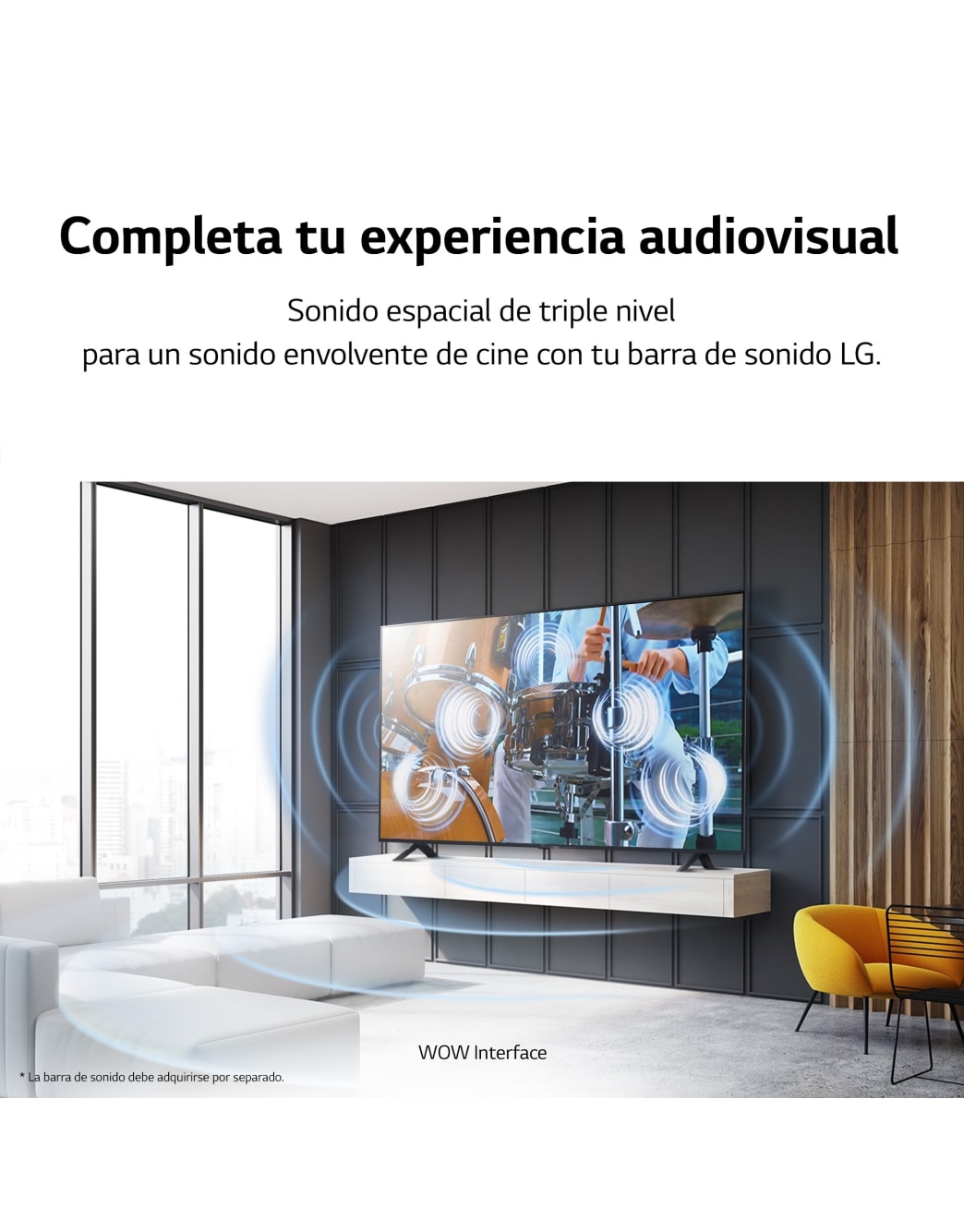 LG TV LG UHD 4K de 50'' Serie 78, Procesador Alta Potencia, HDR10 / Dolby  Digital Plus, Smart TV webOS23.