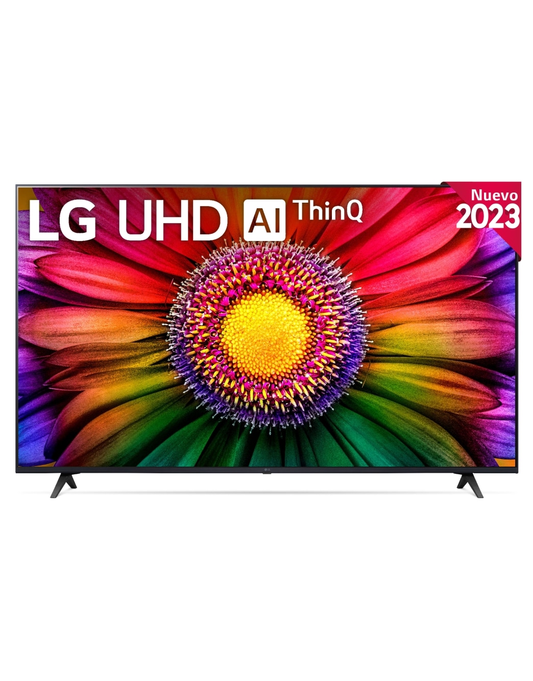 LG TV LG UHD 4K de 43'' Serie 81, Procesador Alta Potencia, HDR10 / Dolby  Digital Plus, Smart TV webOS23