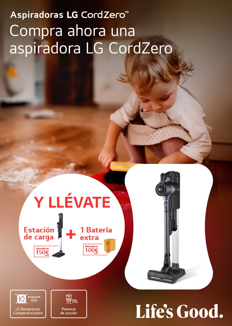 Aspiradoras LG CordZero™