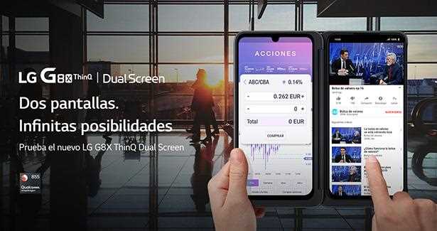 With the all-new LG G8X ThinQ Dual Screen phone, you can multitask wherever you are | More at LG MAGAZINE