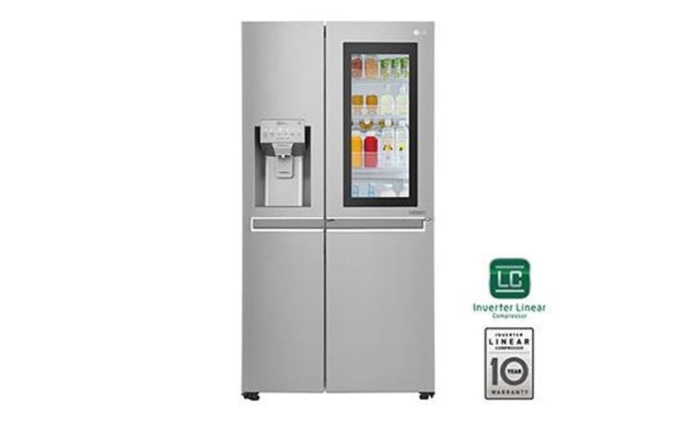 Frigorífico Americano LG Instaview Door in Door™ sin toma de agua