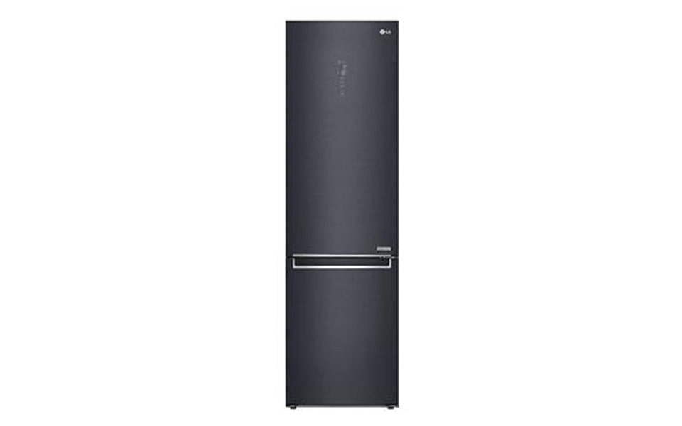 Frigorífico Combi LG GBB92MCAXP, 2m, A+++ (-10%), capacidad de 419l, Negro mate Antihuellas, serie Centum