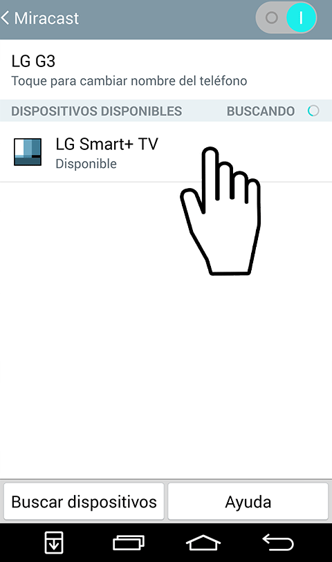 SmartShare: Screen Share con Miracast o Intel® Wi-Di | LG España