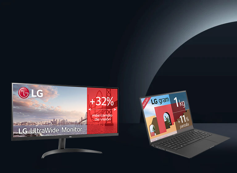 Monitores y ordenadores LG