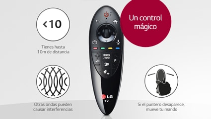 AN-MR21GA Mando a distancia mágico para modelos de TV LG (sin  función de puntero mágico de voz) : Electrónica
