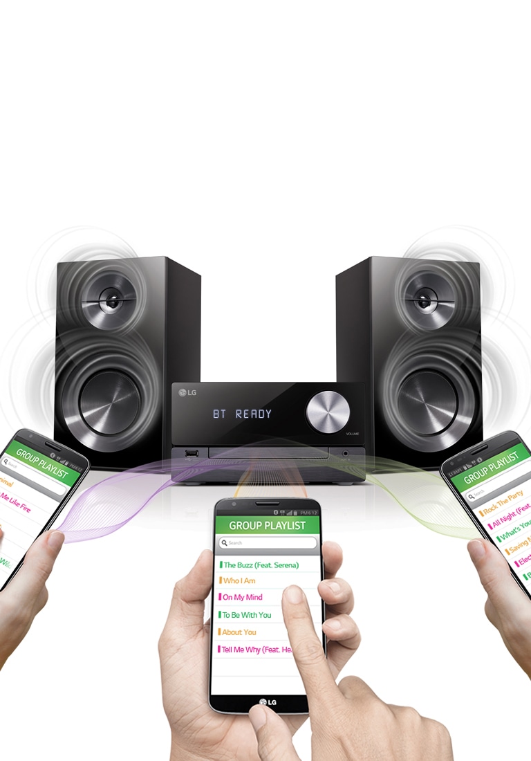 LG Micro Hi-Fi Audio system XBOOM CM2460 | LG Suomi