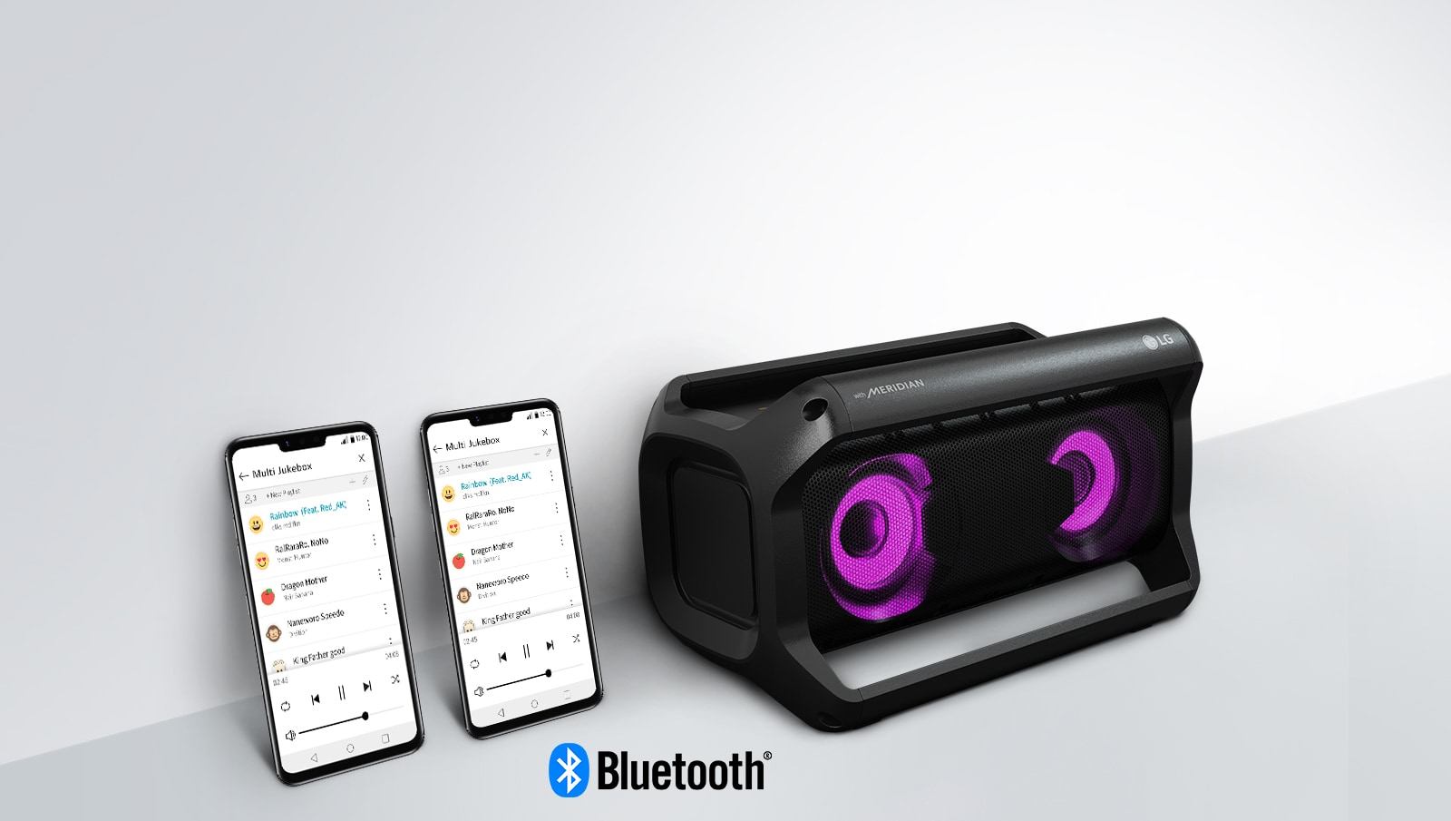 Jaa soittolistasi Multi Bluetoothin avulla1