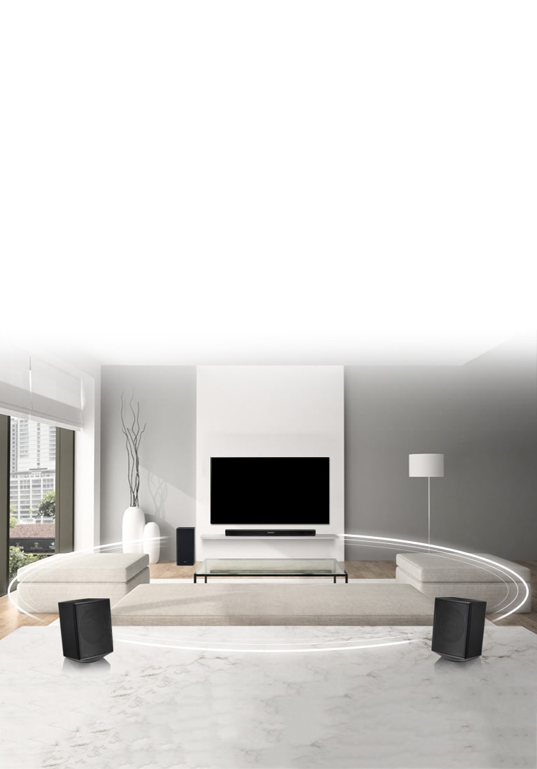 Langattomat surround-kaiuttimet<br>2