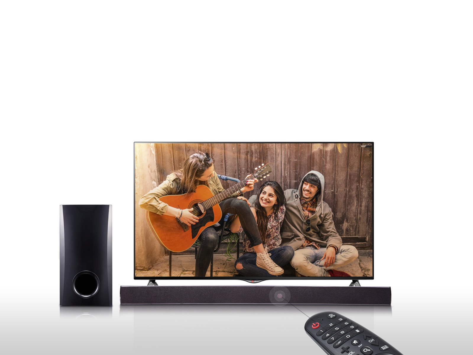 Hallittavissa television kaukosäätimellä