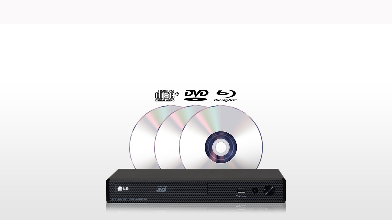 Blu-ray / DVD / CD Playback