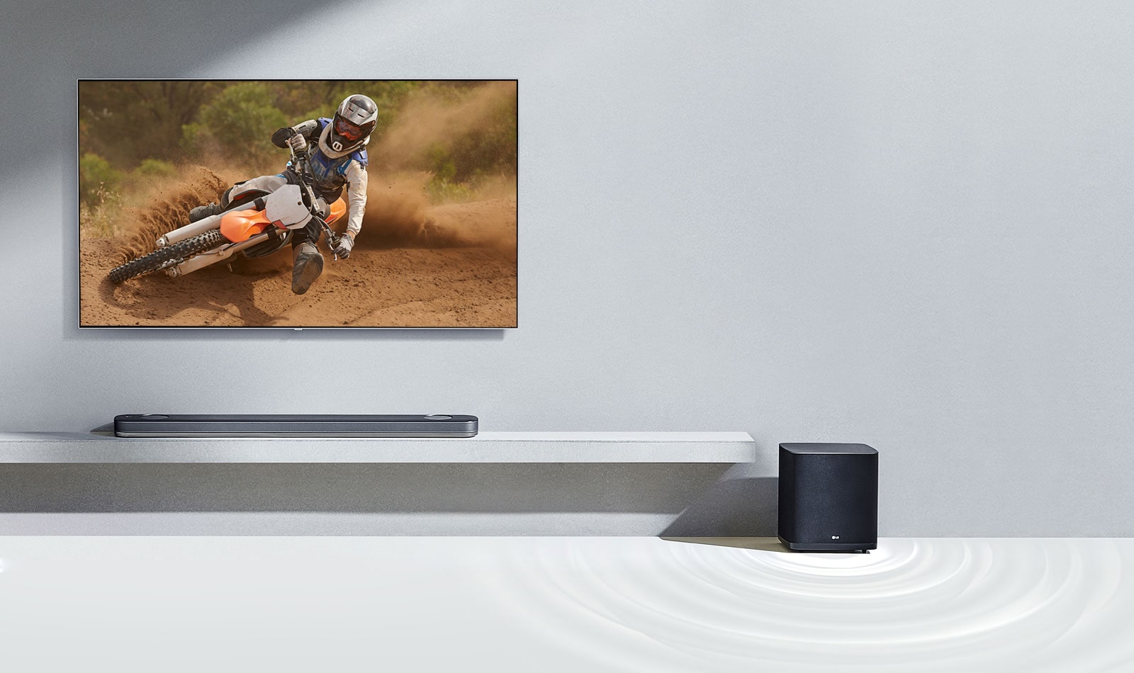 Langaton Subwoofer, erinomainen ilman kaapeleita<br>1